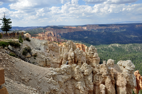 Rainbow Point hoodoos